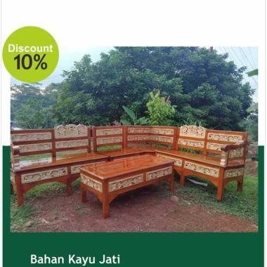 Kursi Tamu Sofa Kayu Jati Jepara Terbaik