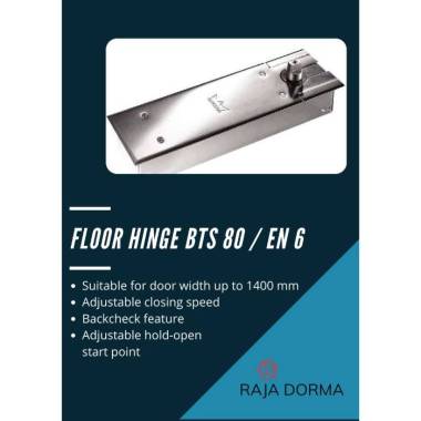 Dorma BTS 80 EN 6 Floor Hinge