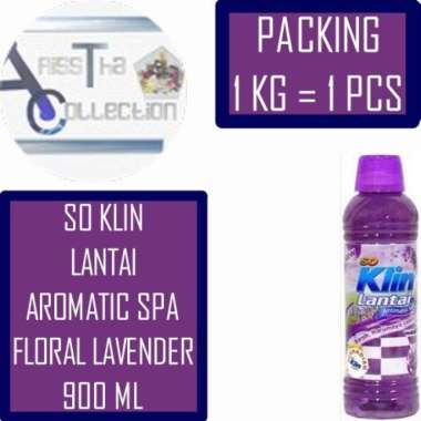 So Klin Pembersih Lantai Kemasan Botol 900 ML Lavender