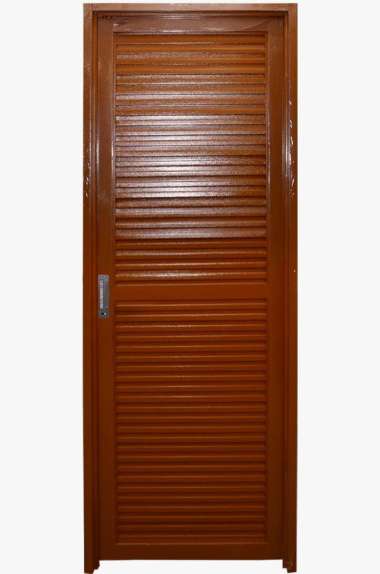 Pintu Kamar Mandi Baja Galvalum Motif Warna Full Panel Original Premium Coklat