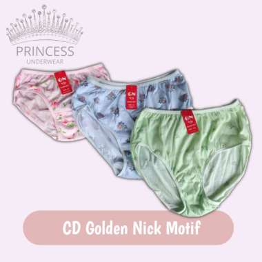 CELANA DALAM WANITA GOLDEN NICK MOTIF XXL