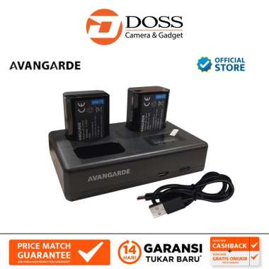 DOSS Avangarde Charger Kit Sony FW-50 Battery & Dl-FW-50 / Avangarde FW50 BLACK