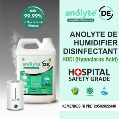 Anolyte DE Humidifier 5L. Air Purifier Diffuser, Disinfektan Humidifer