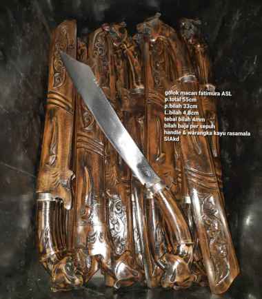 Golok Macan Patimura ASL BAJA PER FULLTANG