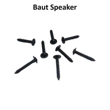 Baut Speaker panjang 2,5 cm / Sekrup Speaker Panjang 2,5 cm BoxSpeaker