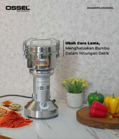 Mesin Giling Bumbu Kering 250 Gram Gilingan Bumbu Giling Tepung Gilingan Tepung OSSEL