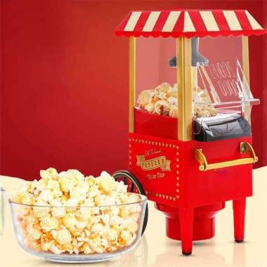 Mesin Popcorn Mini Otomatis Terbaru Karnaval Pembuat Popcorn