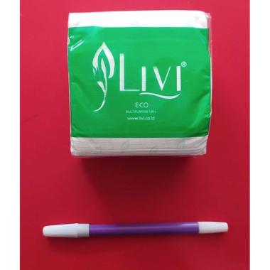 Tissue Livi Facial Kecil Tisu Pop Up - 150 lembar