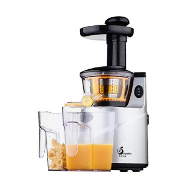 Healthy Living K-Q8 Slow Juicer Natural Juice Extractor - Silver