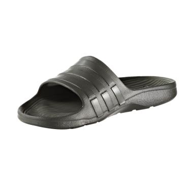 adidas Men Swim Duramo Slide Slip On Sandal - Dark Grey AQ2156