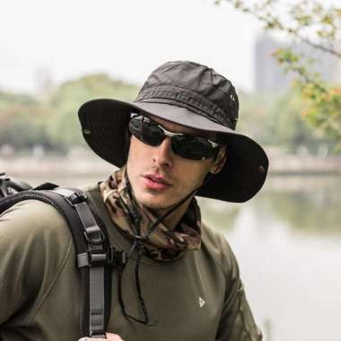 Jual Outdoor Man Cap Fisherman Hat 