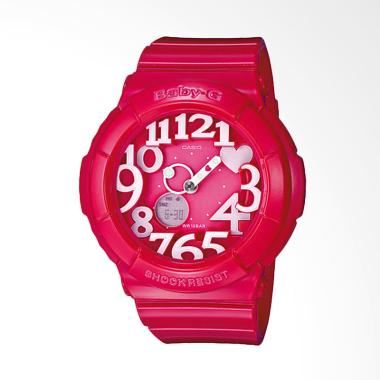 Casio G BGA 130 4B Baby Strap Rubber Jam Tangan Wanita - Red