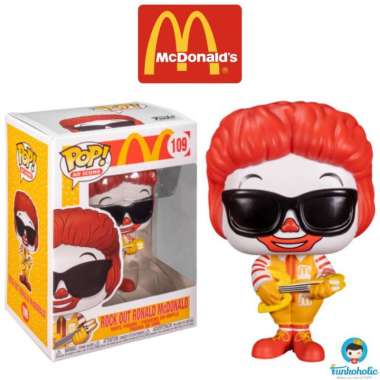 Funko POP! Ad Icons McDonald's - Rock Out Ronald McDonald #109
