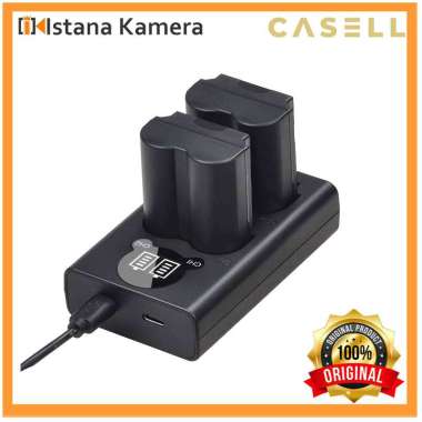 Casell NP W235 Battery (2 Pack) and Charger for Fujifilm XT-4 XT4 Fujifilm Kamera Mirrorless