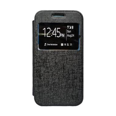 ZAGBOX Flip Cover Casing for Oppo F3 Plus or R9S Plus - Hitam