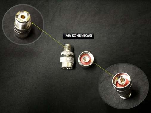 KONEKTOR. SAMBUNGAN N MALE TO PL FEMALE