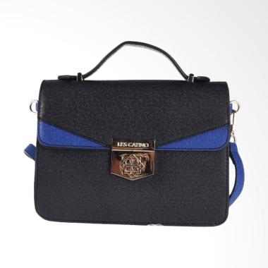 Lescatino Gwener Top Handle Shoulder Bags Wanita - Black