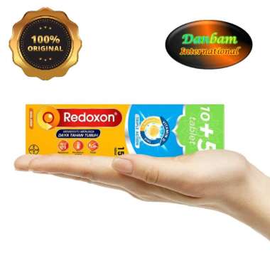 Redoxon Triple Action isi 15 tablet Redoxon Vitamin C Paket Puasa Fasting