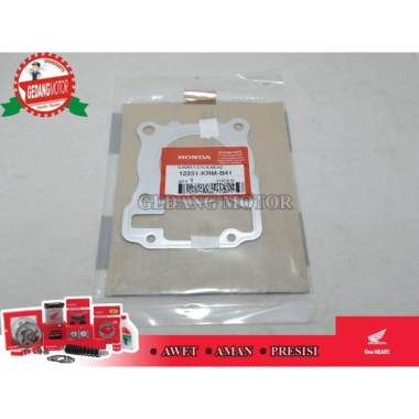 Honda Genuine Part Paking Kop Head Megapro Monoshock 2010 Verza Asli Ahm 12251-Krm-B41 Silver