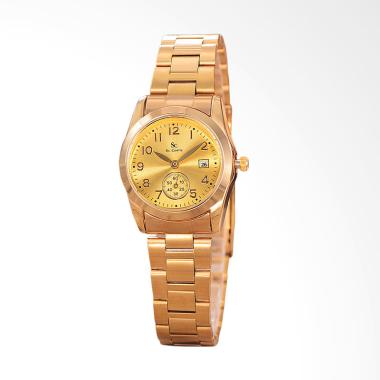 Saint Costie SC-RT-8013L-TGL-GG Stainless Steel Band Jam Tangan