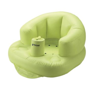 Richell Airy Baby Chair Tempat Mandi Bayi - Hijau Muda