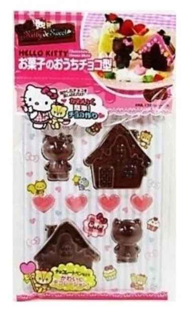 Hello Kitty Chocolate House Mold