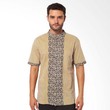 A&D Fashion Casual Koko Atasan Muslim Pria - Yellow MS 713A