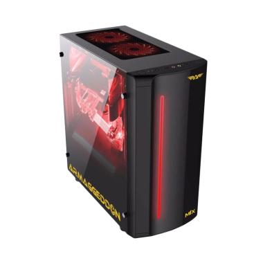 Armaggeddon M1X Casing Gaming Komputer - Black