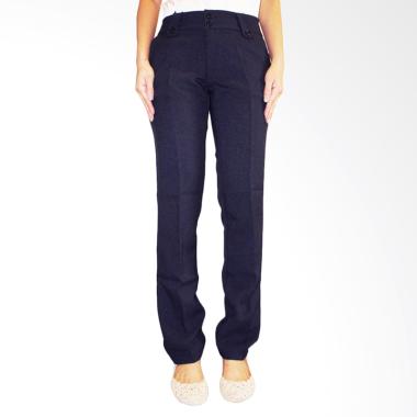 Adore Ladies Basic Celana Panjang Jumbo - Navy Blue
