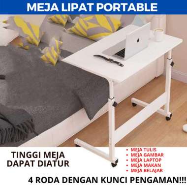 NEW ARRIVALS COMPUTER DESK Meja Laptop Lipat Tinggi Meja Laptop Kerja Belajar Adjustable Portable Ro
