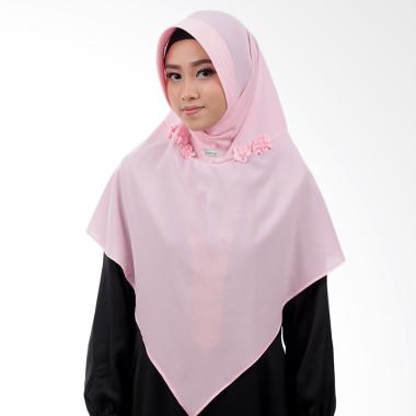 Inara House Khimar Zahrania Jilbab Instant - Baby Pink
