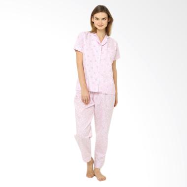 Madeleine Alice Long Pijama - Pink