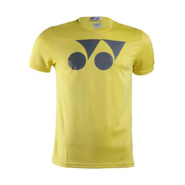 YONEX Round Neck T-Shirt - Yellow [RM-S092-785-178RN-16-S]