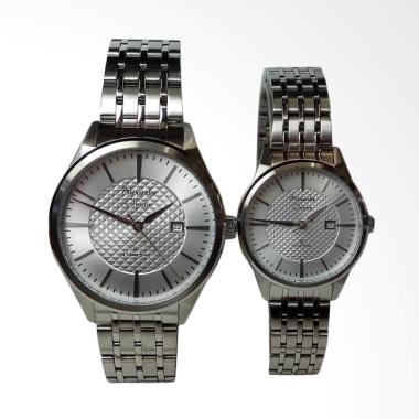 Alexandre Christie Classic Silver S ... ngan Couple [AC8453MD/LD]