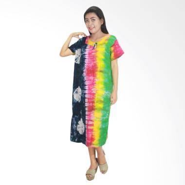 Batik Alhadi DPT001-54E Daster Baju Tidur Lengan Pendek