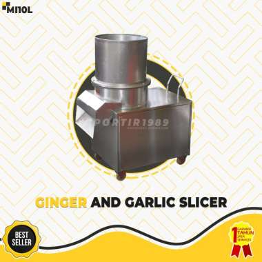 Mesin Pengiris Perajang Pemotong Bawang Jahe Iris Elektrik 1,5KW MI10L