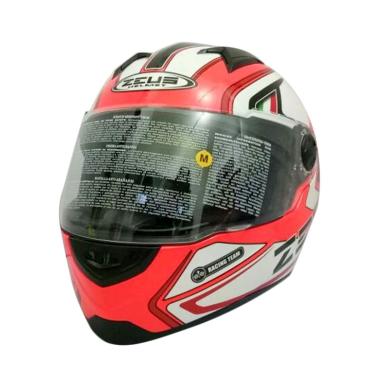 Zeus ZS-811 AL3 Helm Full Face - Neon Orange Red XL