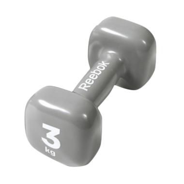 Reebok Dumbbel Peralatan Fitness - Dark Grey [WT11153/3 kg]