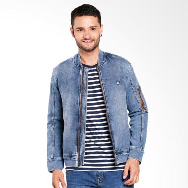 EMBA JEANS Brody Adeo Jacket Pria - Ball Wash