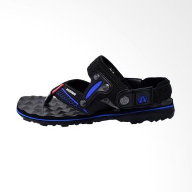 Ardiles Men Kizaru Sandal Travel Pria - Hitam Biru