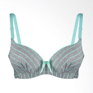 You've B1153 Line Sport Bra Pakaian Dalam Wanita - Green