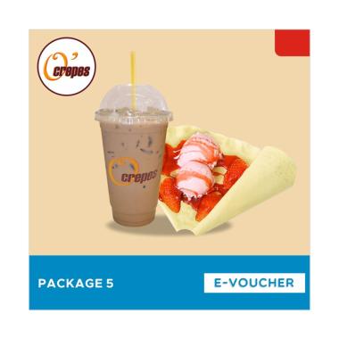 O'Crepes Package 5 E-Voucher