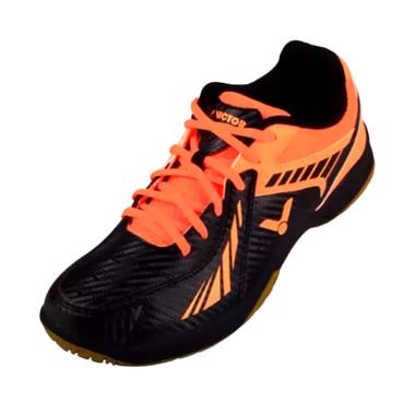 Victor Sepatu Badminton - Black Orange [AS 33 CO]