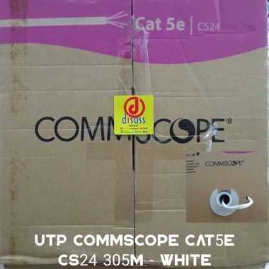 Kabel AMP UTP Commscope Cat5E Original - Disass Jogja White