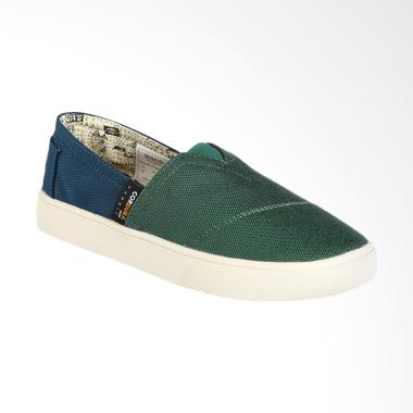 Wakai WKI-SLW11712- CORDURAHAME Sepatu Wanita - Green Navy