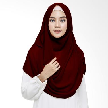Cotton Bee 2 Faces Nurzahra Jilbab Instan - Maroon