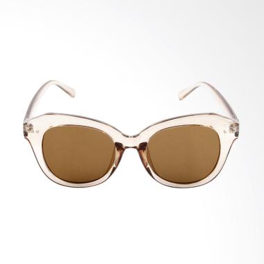 Paroparoshop Zudith Sunglasses Wanita - Light Brown