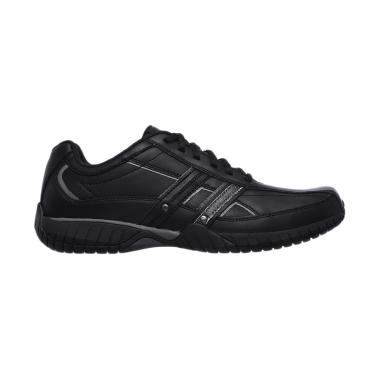 Skechers Sendro Brusco Sepatu Olahraga Pria - Black [65185/BLK]