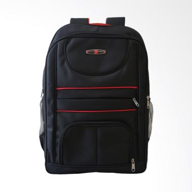 POLLO Ransel Laptop Tas Pria - Hitam
