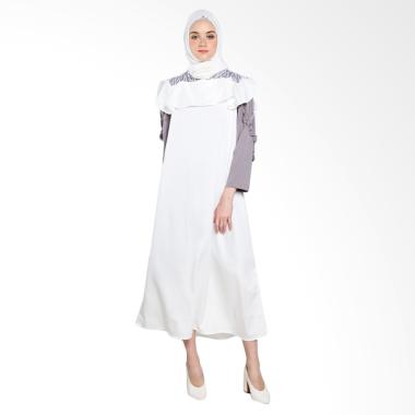 Covering Story Agnica C Long Dress Muslim - Ivory
